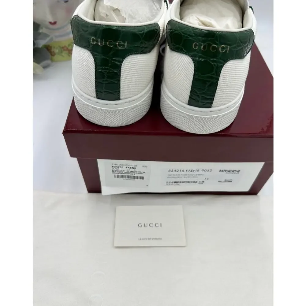 Men's Gucci ace slip on sneakers size 11 fits 11.5 US made in Italy